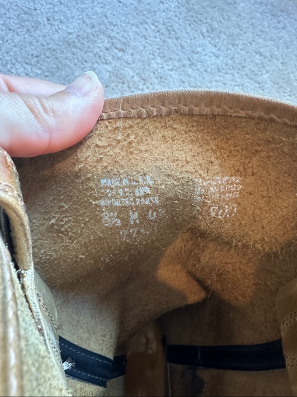 Frye leather boots 8.5 - Picture 7 of 7